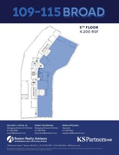 109-115 Broad St, Boston, MA for lease Floor Plan- Image 1 of 2