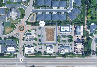 86 N Fisher Park Way, Eagle, ID - Aerial map view