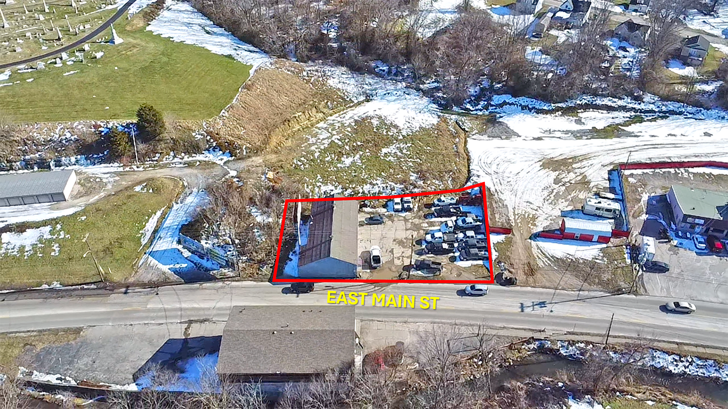 428 E Main St, Mount Sterling, KY for sale Aerial- Image 1 of 5