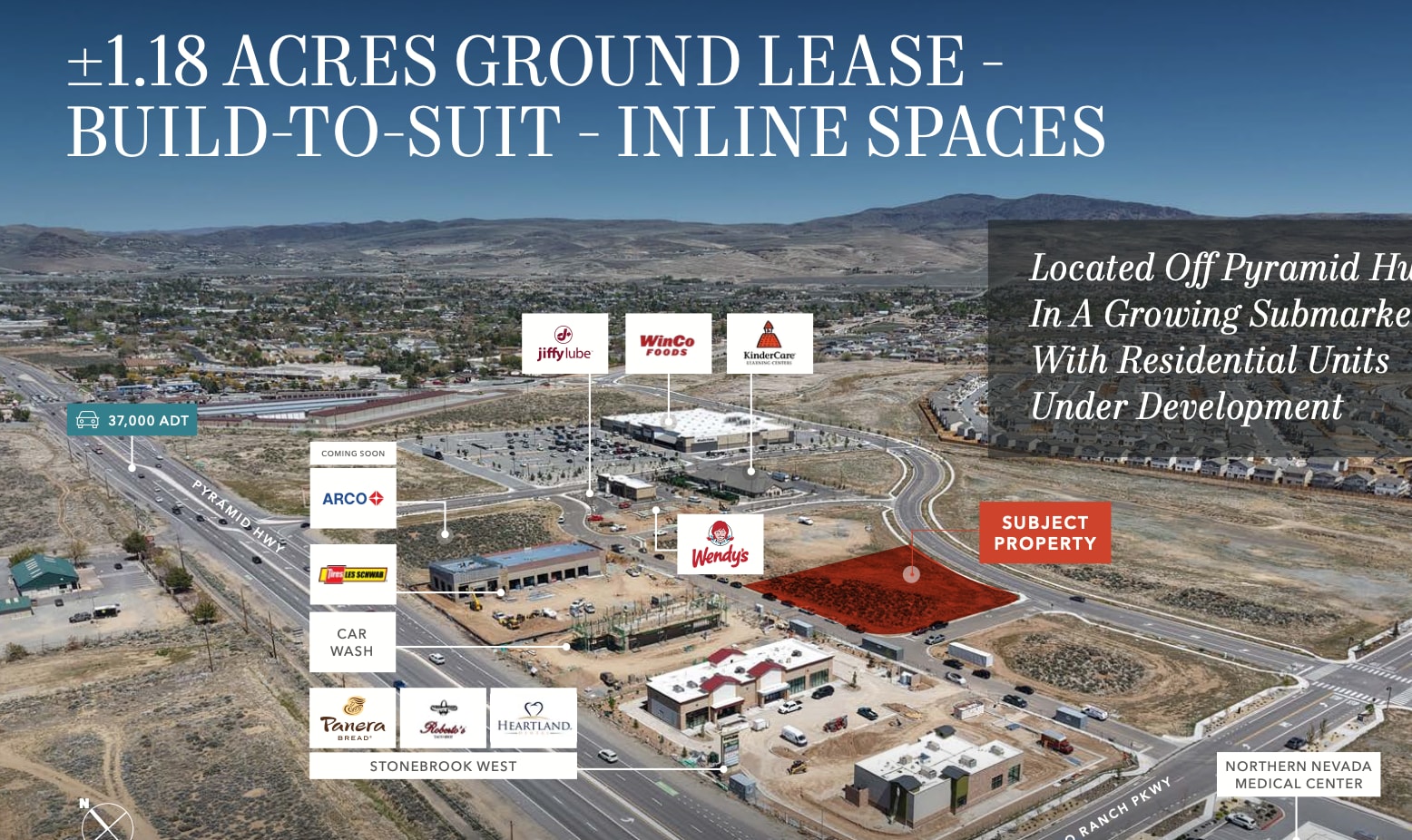 7927 Tierra Del Sol Pkwy, Sparks, NV for lease Aerial- Image 1 of 4