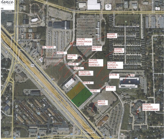 Hwy 290 & Pinemont Dr, Houston, TX for sale - Primary Photo - Image 1 of 1