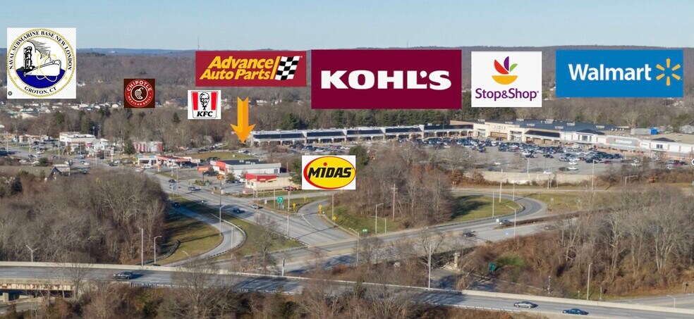 184 Route 12, Groton, CT for sale - Building Photo - Image 1 of 1