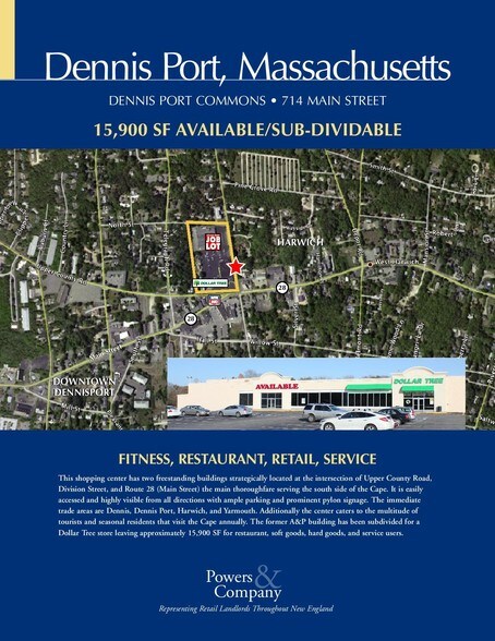 714 Main St, Dennis Port, MA for sale - Building Photo - Image 1 of 1