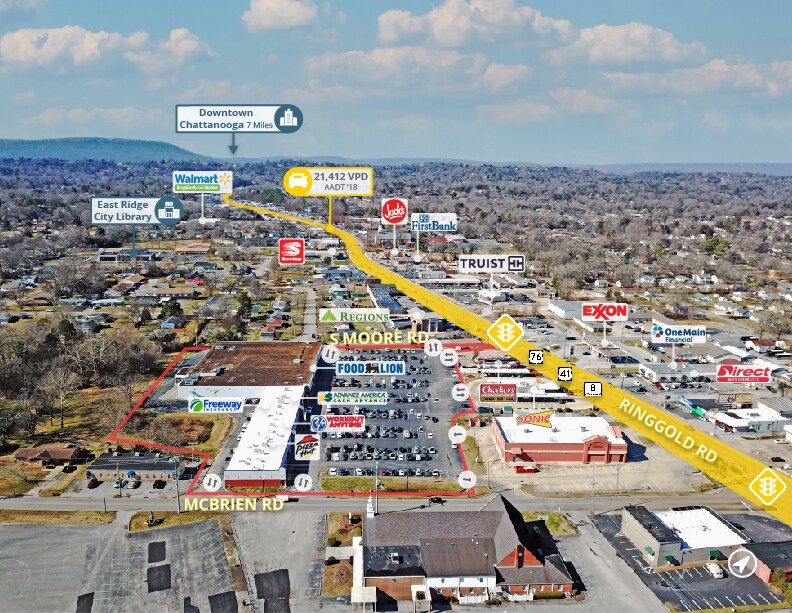 4340 Ringgold Rd, Chattanooga, TN 37412 East Ridge Crossing
