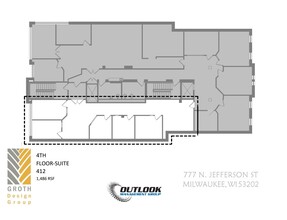 777 N Jefferson St, Milwaukee, WI for lease Floor Plan- Image 1 of 1