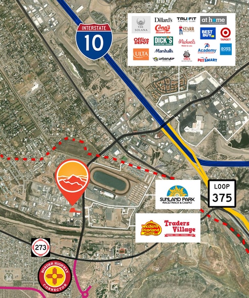 170 Trifecta Dr, Sunland Park, NM for sale - Building Photo - Image 2 of 5