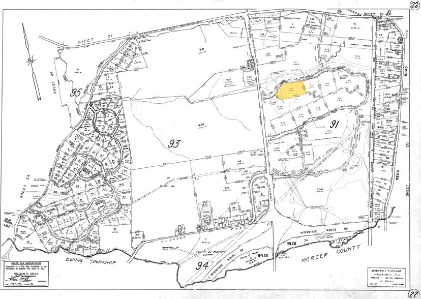 1200 American Blvd, Pennington, NJ for sale - Plat Map - Image 2 of 6