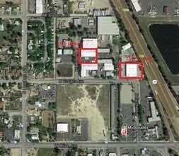 1330 N Hulbert Ave, Fresno, CA - AERIAL  map view