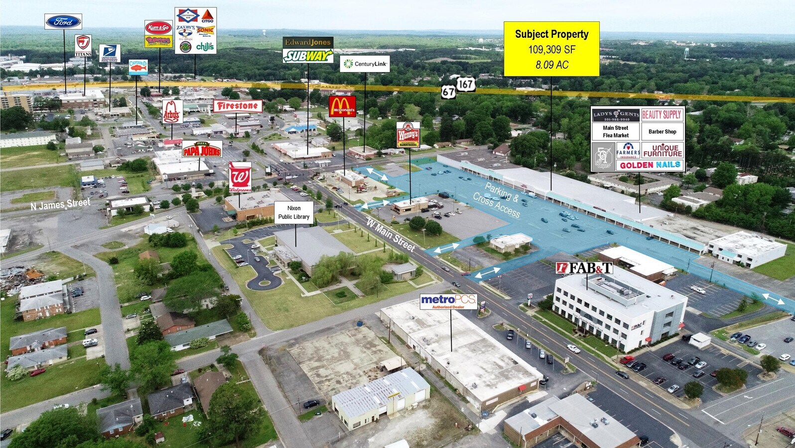 500816 W Main St, Jacksonville, AR 72076 Jacksonville Shopping