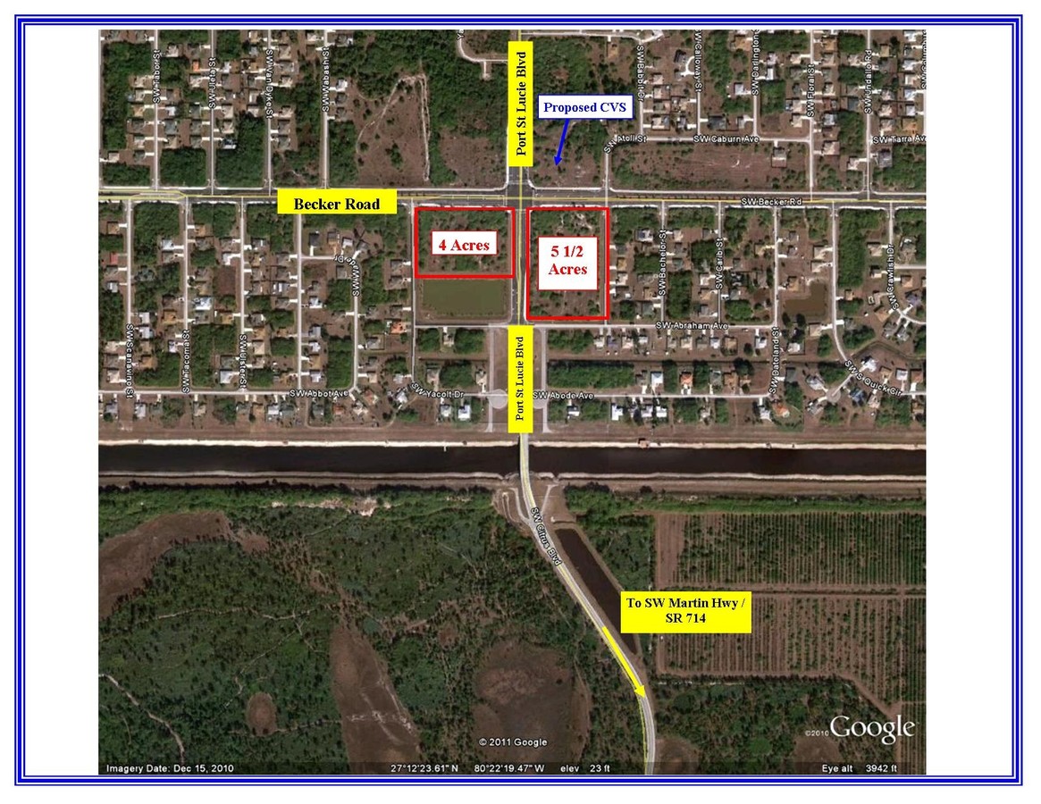 Becker Road & Port St. Lucie Blvd SW, Port Saint Lucie, FL 34953 | LoopNet