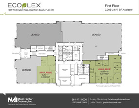 1641 Worthington Rd, West Palm Beach, FL for lease Floor Plan- Image 1 of 13