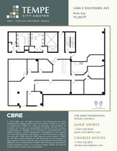 1400 E Southern Ave, Tempe, AZ for lease Floor Plan- Image 1 of 16