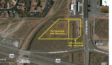 U S 395 N.  & Stead Blvd., Stead, NV - aerial  map view - Image1