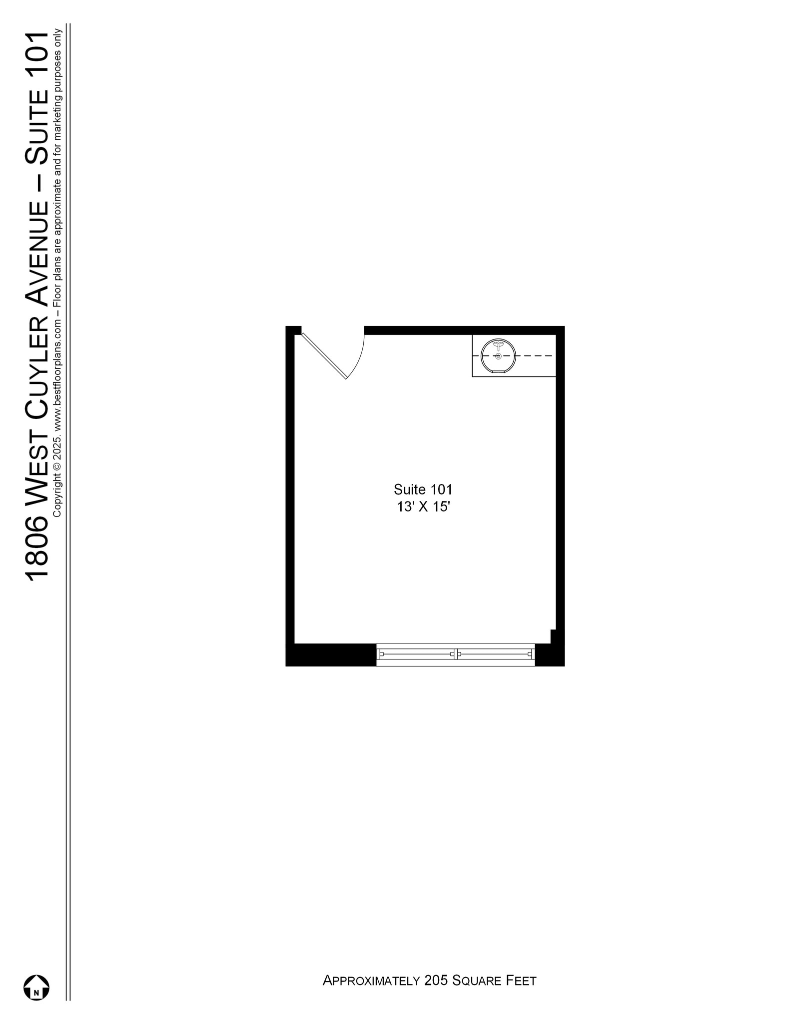 1800-1814 W Cuyler Ave, Chicago, IL for lease Interior Photo- Image 1 of 1