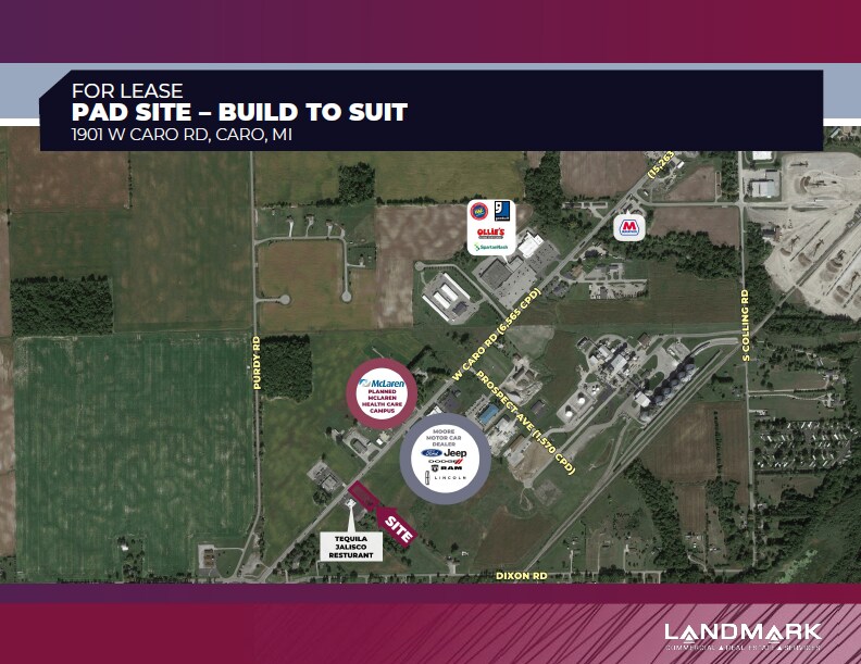 1901 W Caro Rd, Caro, MI for lease Primary Photo- Image 1 of 2