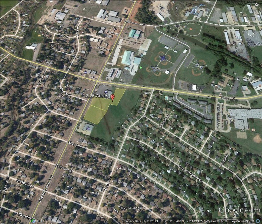 1300 Swan Lake Rd & Shed Rd, Bossier City, LA 71111