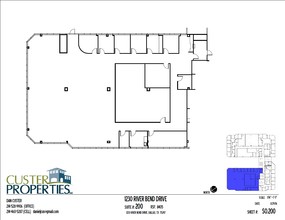 1230 River Bend Dr, Dallas, TX for lease Floor Plan- Image 1 of 1