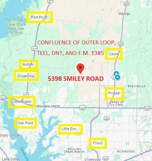 5398 Smiley Rd, Celina, TX 75009 - 5 Acres at Tollway and Outer Loop in ...