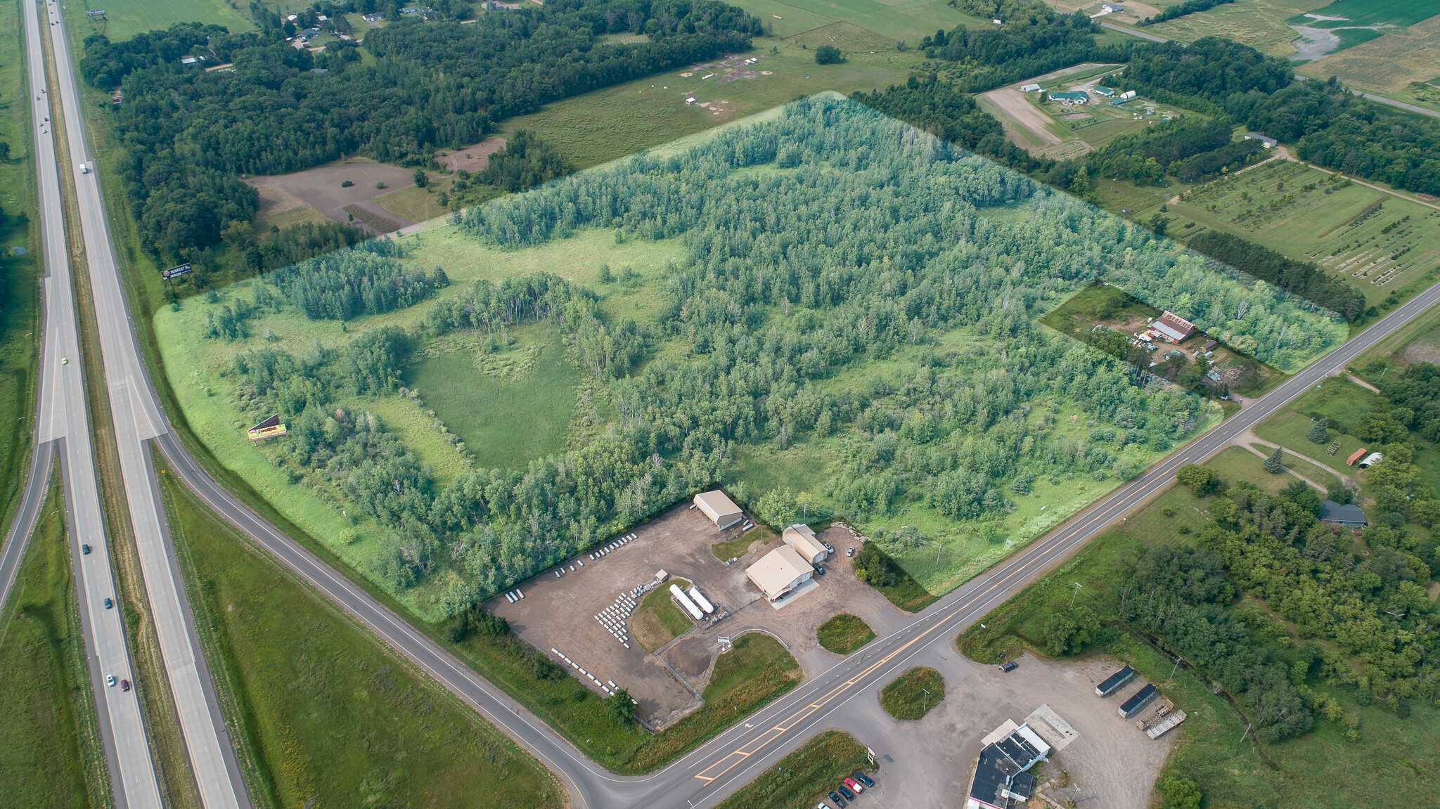 5672 Highway 70, Pine City, MN for sale Aerial- Image 1 of 21