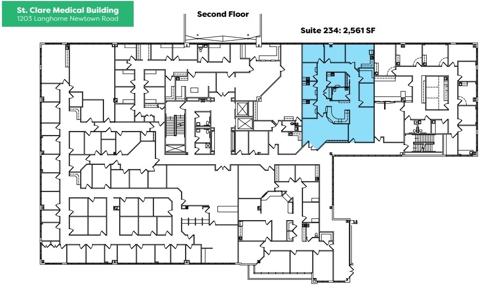 1203 Langhorne Newtown Rd, Langhorne, PA for lease Floor Plan- Image 1 of 1