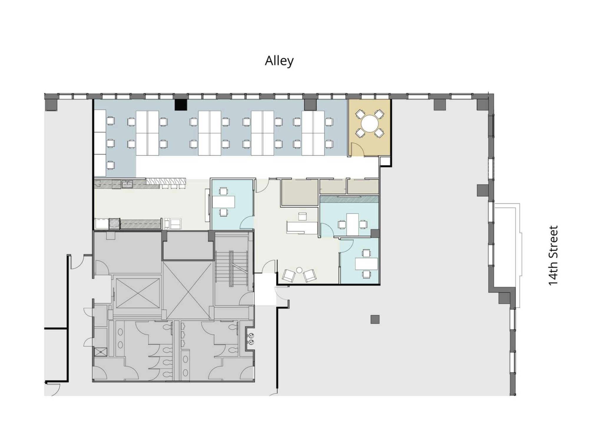 1099 14th St NW, Washington, DC for lease Floor Plan- Image 1 of 1