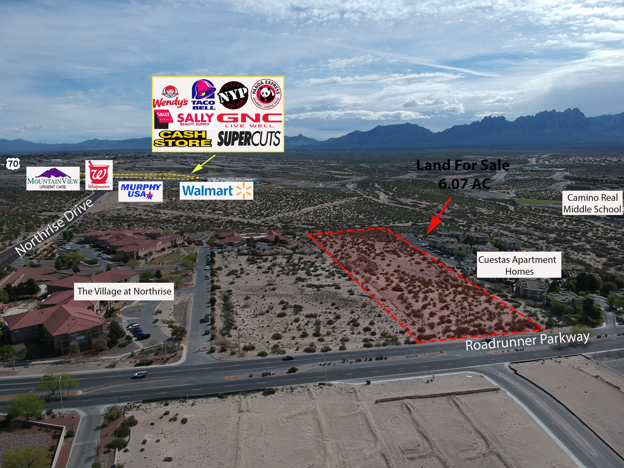 Roadrunner Pkwy, Las Cruces, NM for sale Building Photo- Image 1 of 4