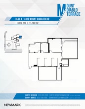 3470 Mt Diablo Blvd, Lafayette, CA for lease Floor Plan- Image 1 of 1