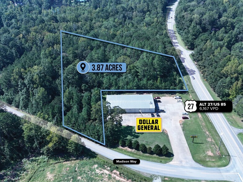 adj. to 18 Madison Way, Ellerslie, GA for sale - Primary Photo - Image 1 of 1