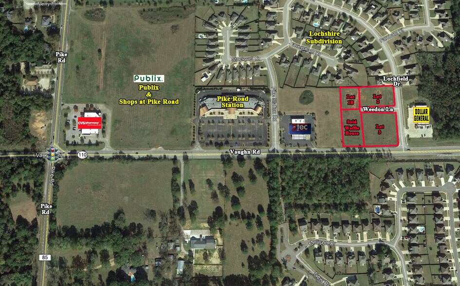 Vaughn Road Commercial Lots, Pike Road, AL 36064