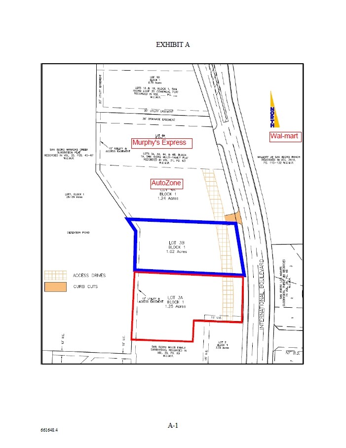0 International Blvd, Laredo, TX for sale Plat Map- Image 1 of 1