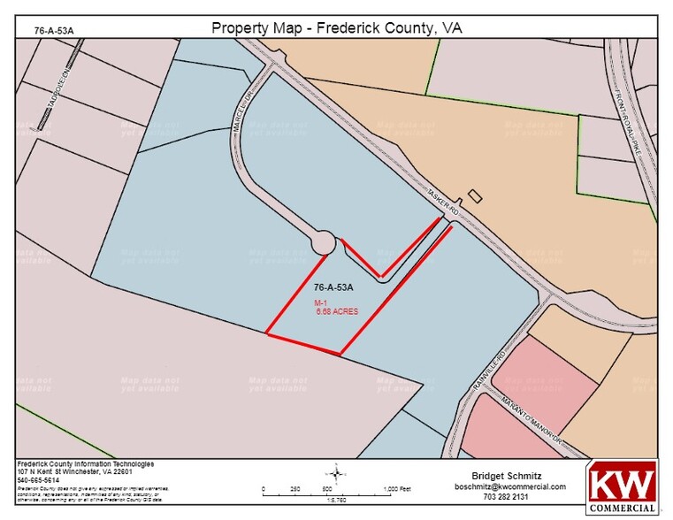 0 Tasker Rd, Winchester, VA for sale - Site Plan - Image 2 of 2