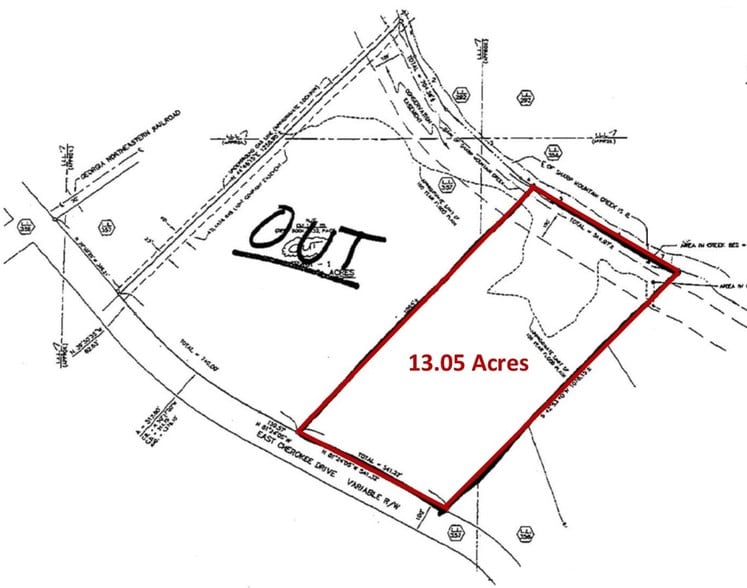 0 East Cherokee Dr at River Mill Drive, Ball Ground, GA for sale - Building Photo - Image 2 of 2