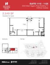2500 W Higgins Rd, Hoffman Estates, IL for lease Floor Plan- Image 1 of 1