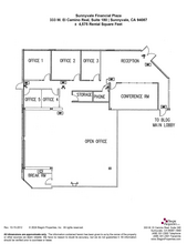 333 W El Camino Real, Sunnyvale, CA for lease Floor Plan- Image 1 of 1