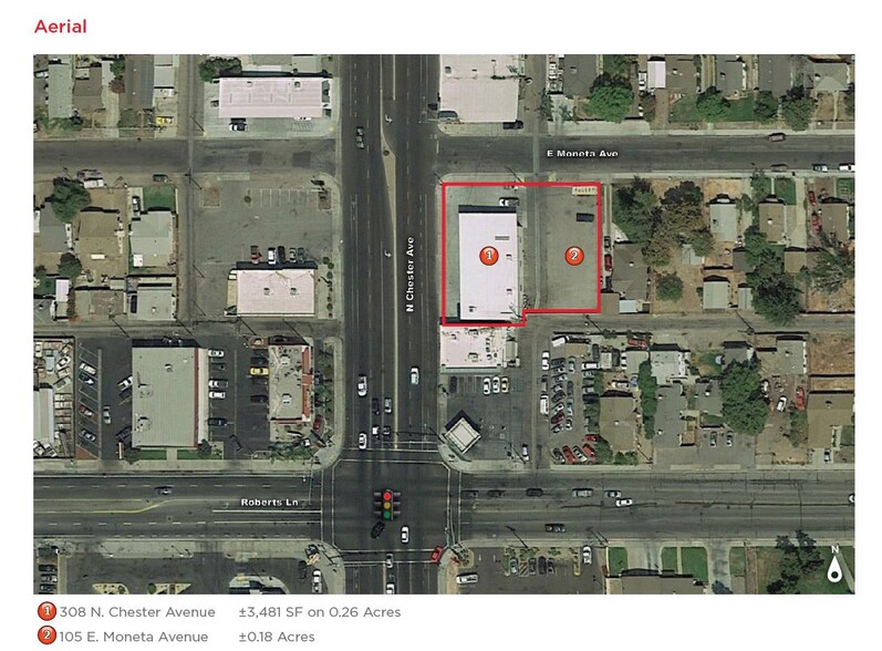 308 N Chester Ave, Bakersfield, CA for sale - Aerial - Image 1 of 1