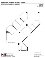 2101 W Commercial Blvd, Fort Lauderdale, FL for lease Floor Plan- Image 1 of 3