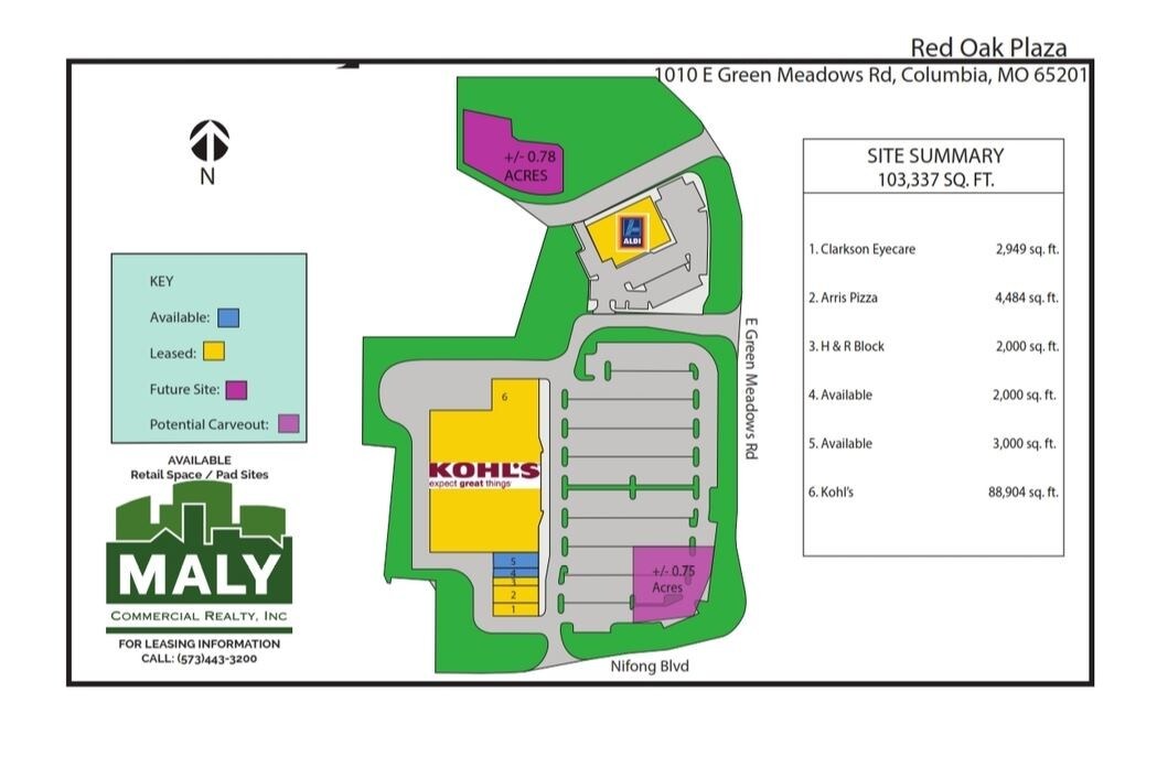 1010 E Green Meadows Rd, Columbia, MO for lease Building Photo- Image 1 of 2