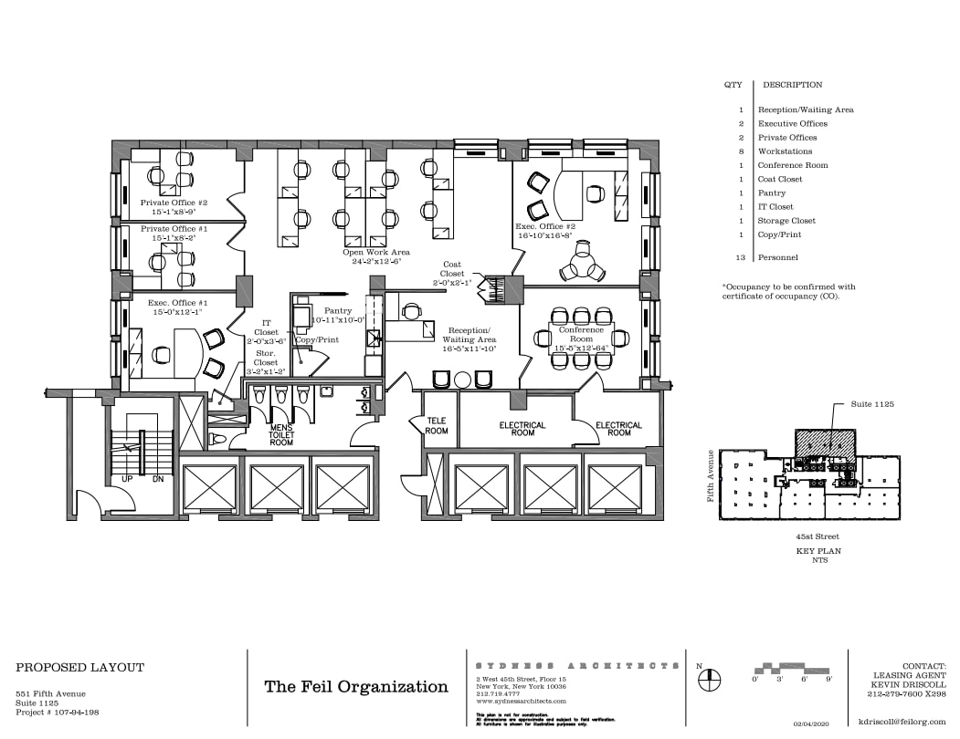 551 Fifth Ave, New York, NY for lease Floor Plan- Image 1 of 6