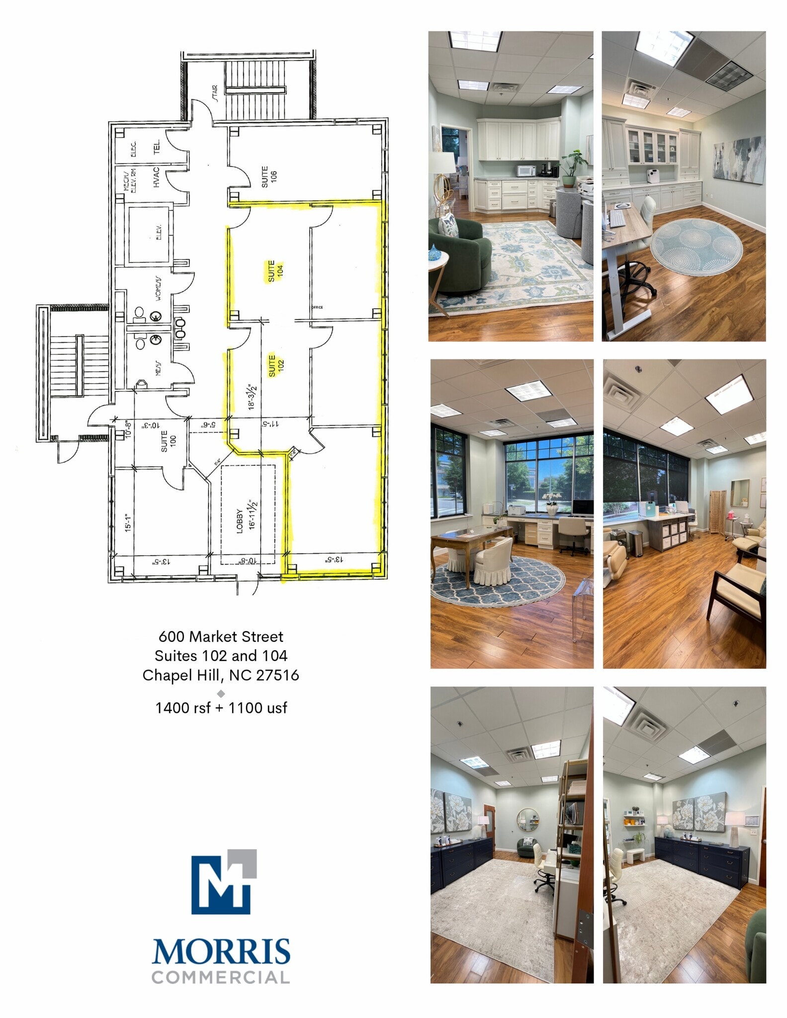 600 Market St, Chapel Hill, NC for lease Floor Plan- Image 1 of 1