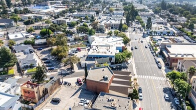 2501 Honolulu Ave, Montrose, CA - AERIAL map view
