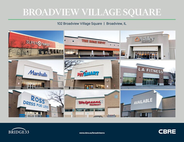 300-700 Broadview Village Sq, Broadview, IL for lease - Building Photo - Image 1 of 31