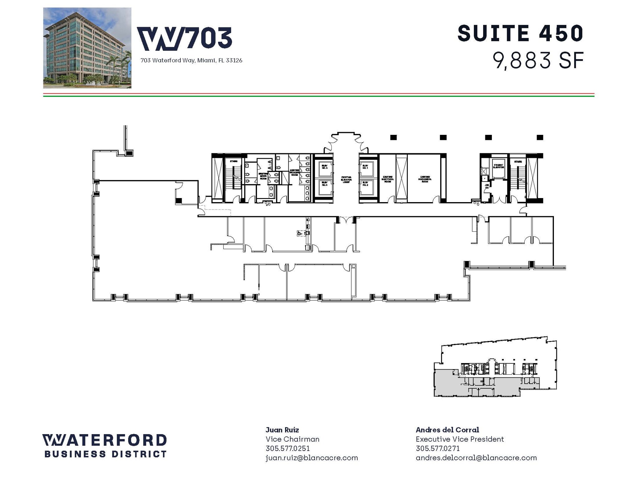 5200 Waterford District Dr, Miami, FL for lease Floor Plan- Image 1 of 1