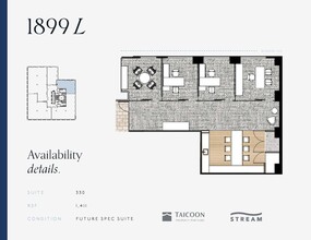 1899 L St NW, Washington, DC for lease Floor Plan- Image 2 of 2