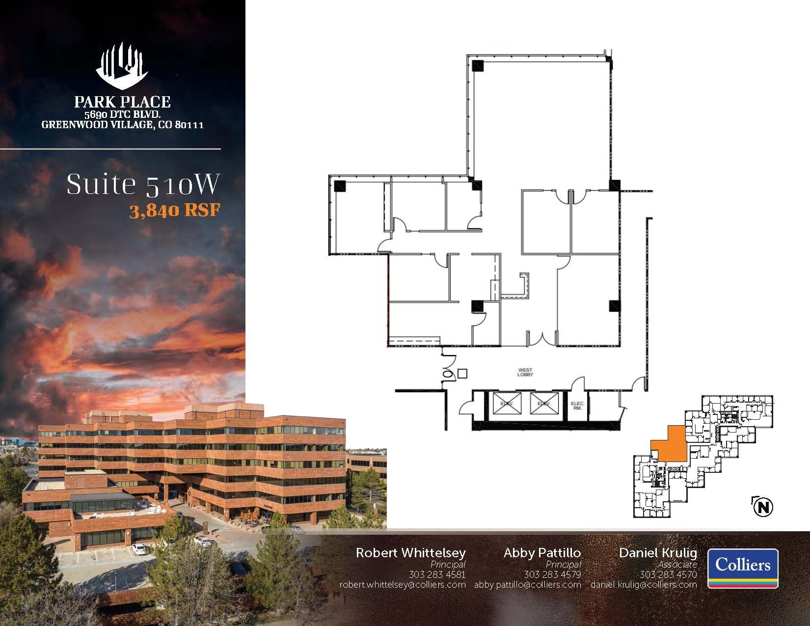 5690 DTC Blvd, Greenwood Village, CO for lease Floor Plan- Image 1 of 1