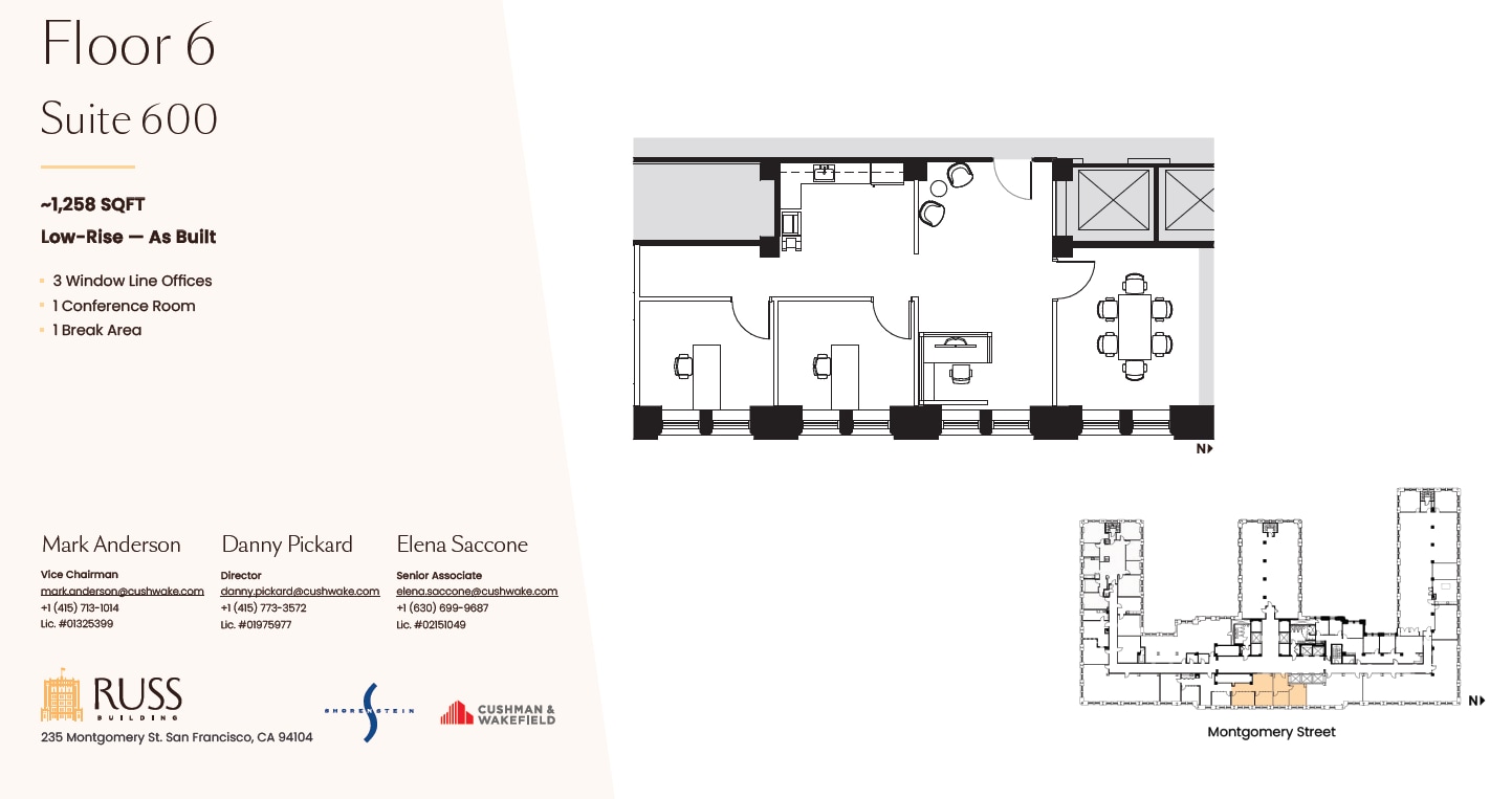 235 Montgomery St, San Francisco, CA for lease Floor Plan- Image 1 of 1