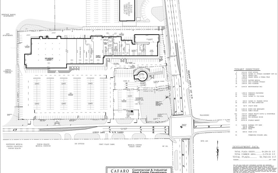 667-669 Gypsy Ln, Youngstown, OH for lease - Site Plan - Image 1 of 4