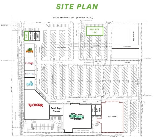 1100-1400 Harvey Rd, College Station, TX for lease - Building Photo - Image 3 of 6