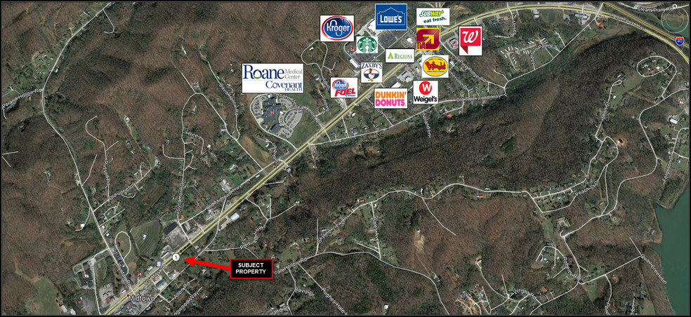 Roane State Hwy, Harriman, TN for sale - Aerial - Image 1 of 1