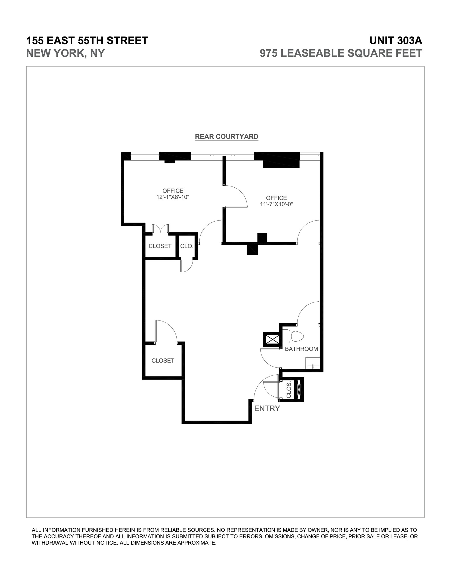 155 E 55th St, New York, NY for lease Site Plan- Image 1 of 1