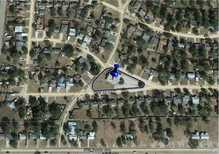 801-809 NW Pershing Dr, Lawton, OK - AERIAL map view